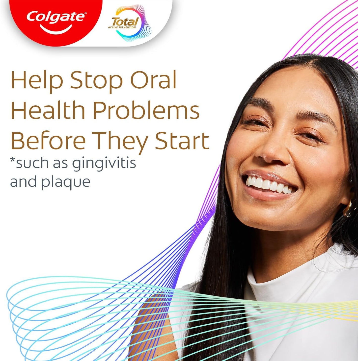 Colgate Total Pro-Shield Mouthwash | Alcohol-Free Antibacterial Formula, Peppermint - 500 mL (6 Pack)