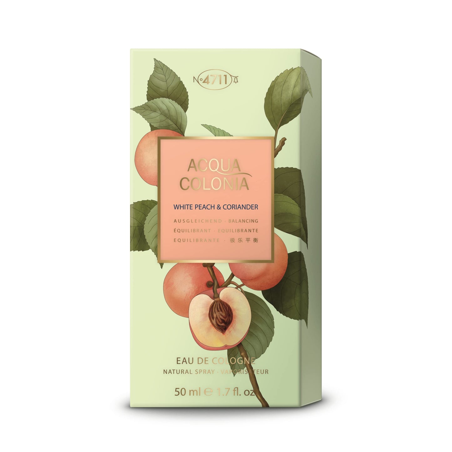 4711 Acqua Colonia - White Peach and Coriander by Muelhens for Unisex - 5.7 oz EDC Spray