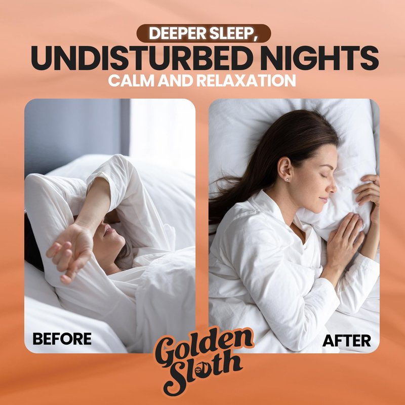 Golden Sloth Magnesium Cream - Unscented Topical Lotion - Highly Concentrated with 2 Types of Magnesium, Made in USA, All-Natural