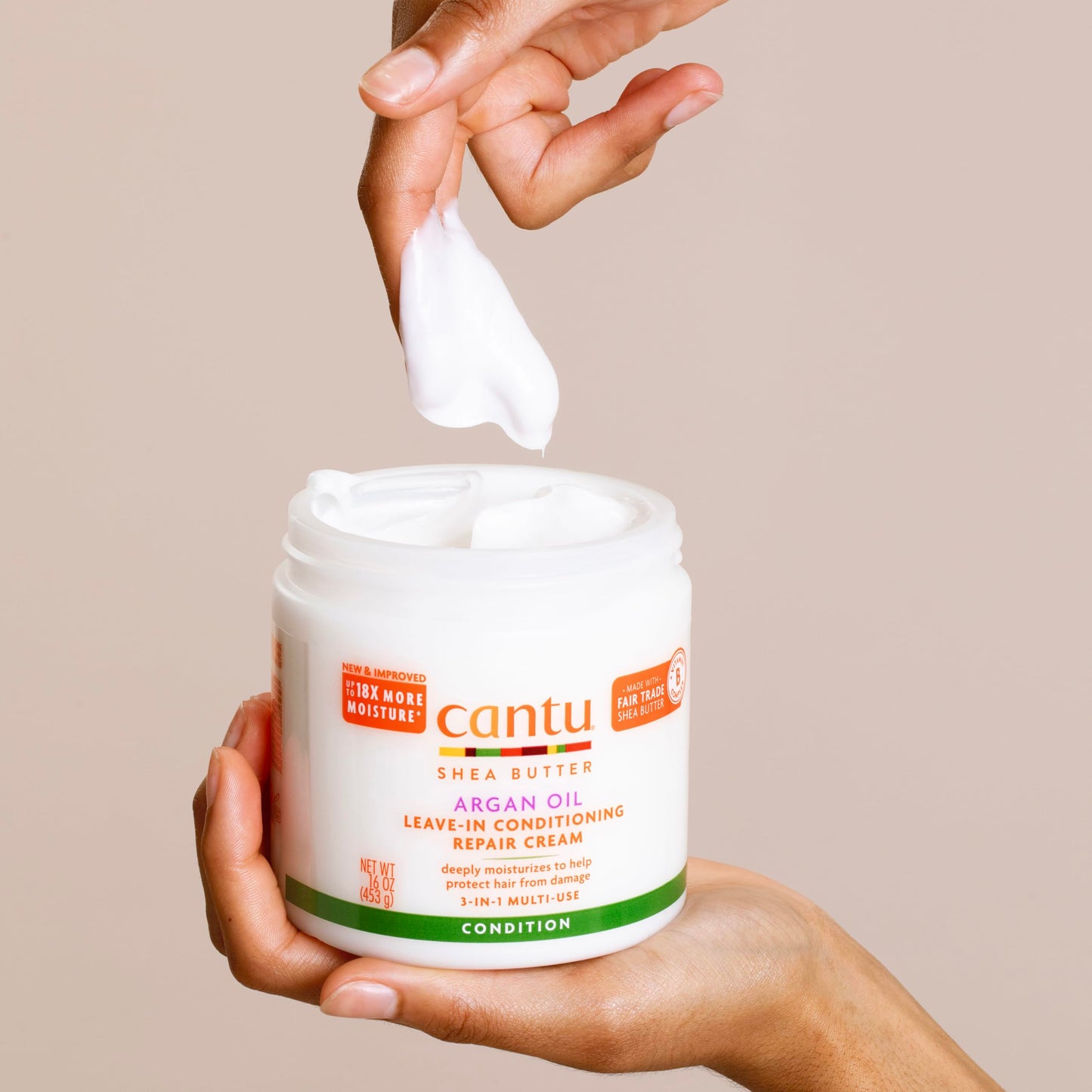 Cantu Conditioning Repair Cream Argan Oil 16 oz