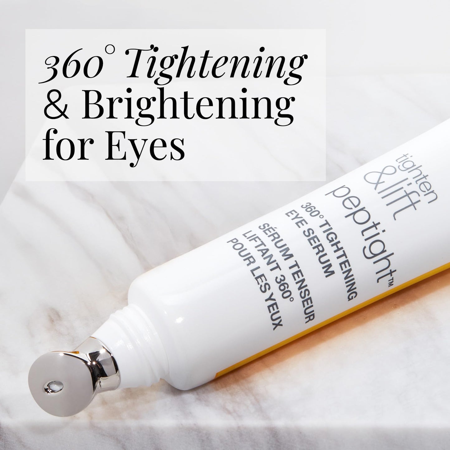 StriVectin Tighten and Lift Peptight 360 Degree Eye Serum with Tightening and Brightening Peptides for Wrinkles, Under Eye Bags and Puffiness, 1 fl. Oz