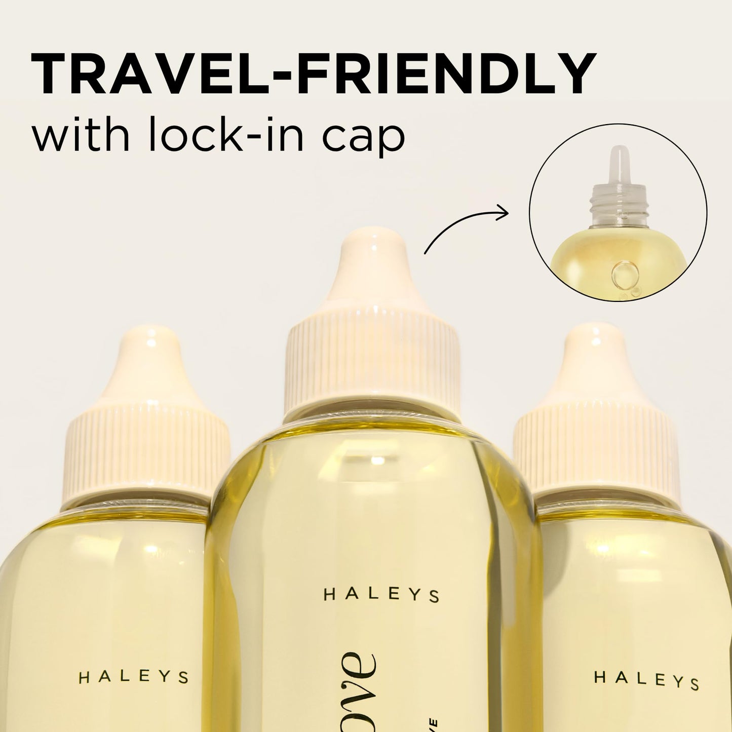 HALEYS Korean Skin Care Nourishing Cleansing Oil - Makeup Remover & Oil Cleanser for Face with Olive, Vitamin E & Rosemary Oils - Gentle, Effective Facial Cleanser, Travel-Friendly Nozzle