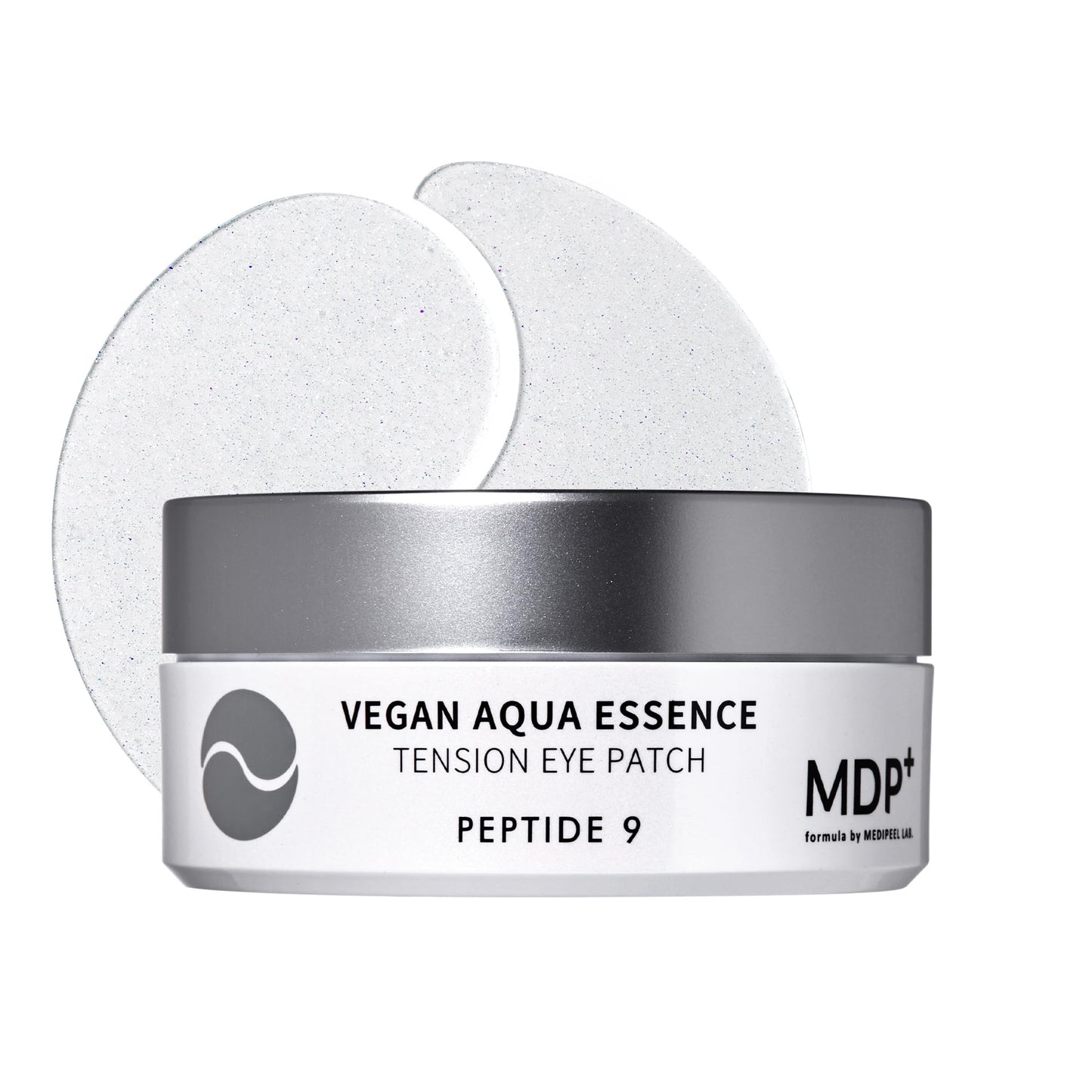 MDP+ Peptide 9 Vegan Aqua Essence Tension Eye Patch | Niacinamide, Eye Mask 3.38 Oz/1.6gx60ea, Hyaluronic Acid, Wrinkle Care, Under Eye Mask, Puffy Eyes, Hydrating Treatment