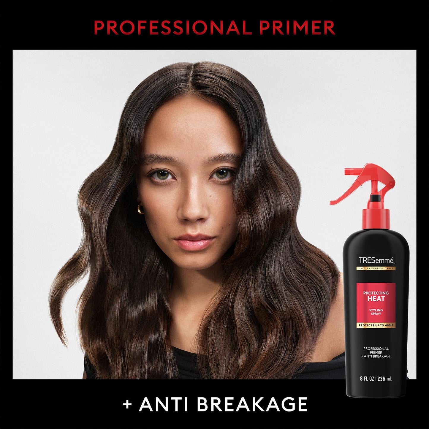 TRESemmé Keratin Smooth Blowout Hair Styling Bundle – Mousse + Finishing, Protecting Heat & Shine Sprays, Frizz Control