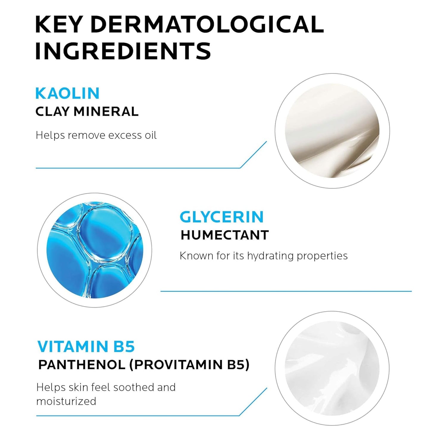 La Roche-Posay Effaclar Clay Face Mask for Oily Skin - Unclogs Pores & Controls Shine