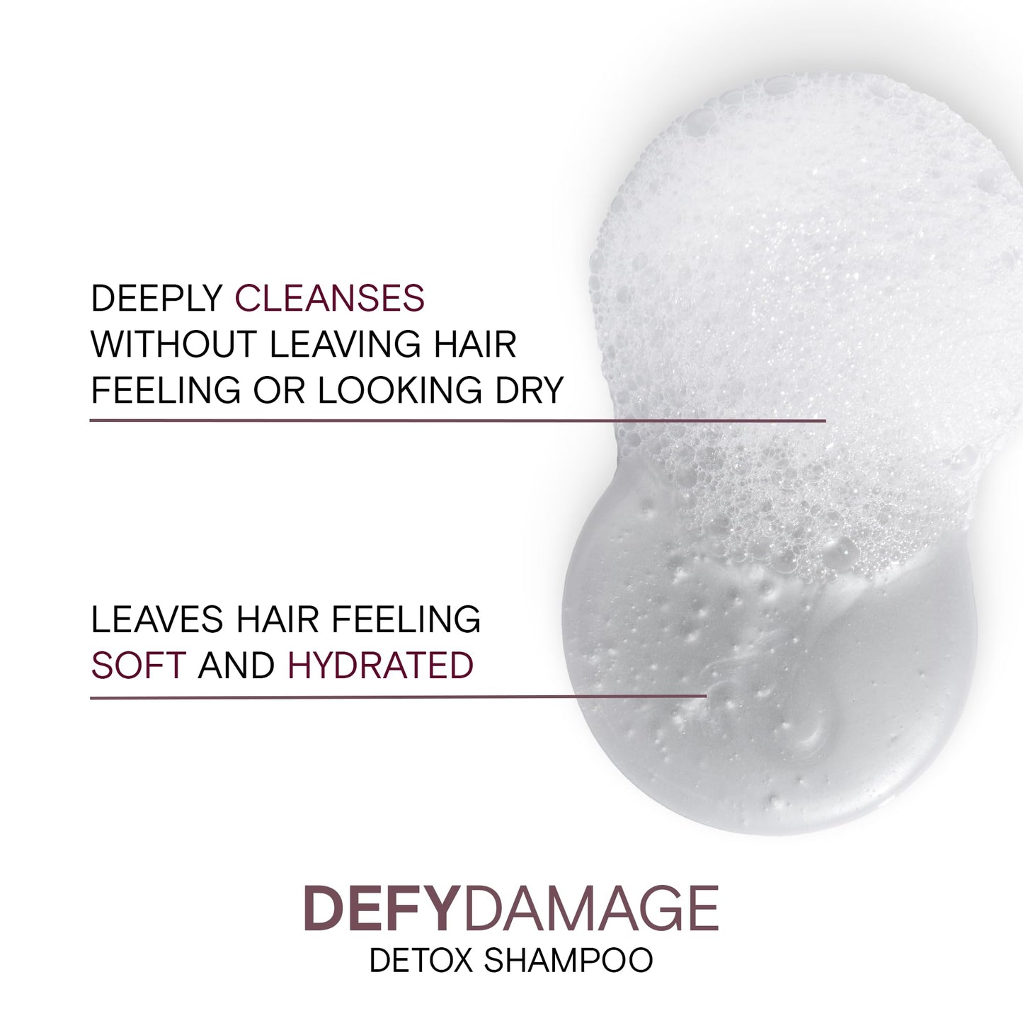 Joico Defy Damage Detox Shampoo with Liter Pump | Removes Chlorine, Hard Water Residue, Product Buildup, Metals, & Trace Minerals | Strengthens Bonds & Preserves Hair Color | 33.8 Fl Oz