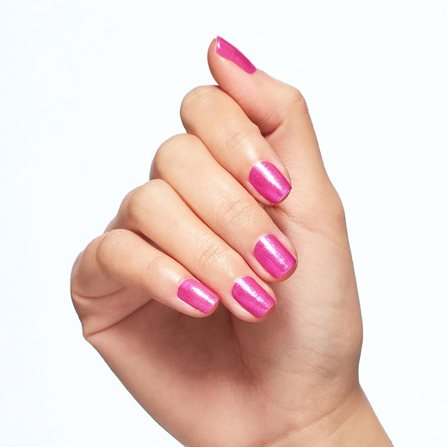 OPI Nail Lacquer Spring Break the Internet | Sheer Bright Pink Shimmer Chip Resistant Nail Polish | Me, Myself Collection