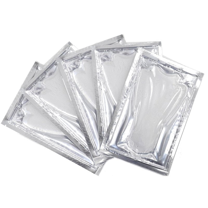JUJAJIA 5 Packs Vajacial Mask Hydrating, Hydrogel Vajacial Mask with Hyaluronic Acid, V-Shaped Bikini Collagen Gel Masks for Bikini Area After Shaving