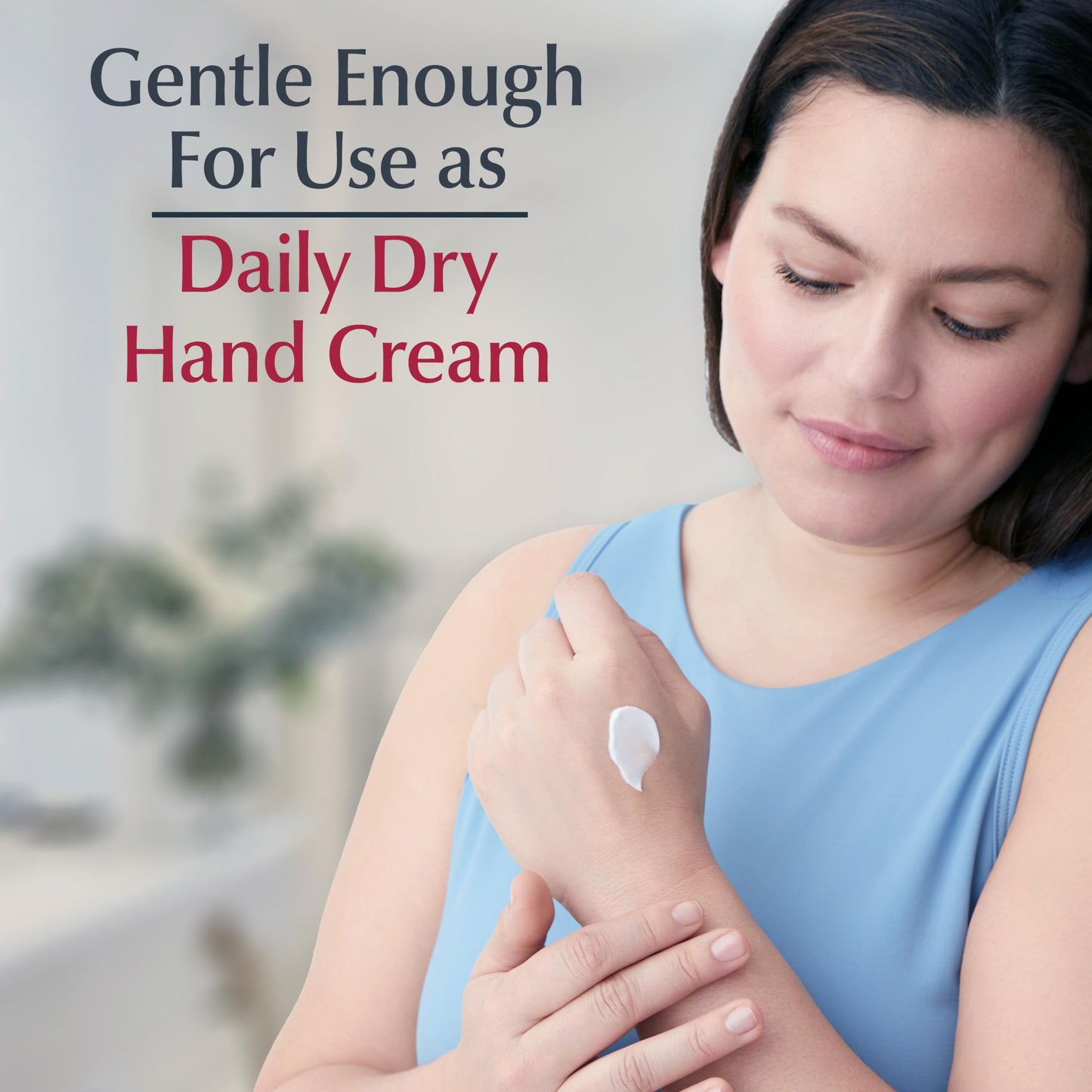 Eucerin Advanced Repair Hand Cream, Urea Enriched, Unscented Moisturizer for Dry Hands With Triple Moisturizing Complex, Travel Size Hand Cream, 2.7 OZ Tube, Pack of 3