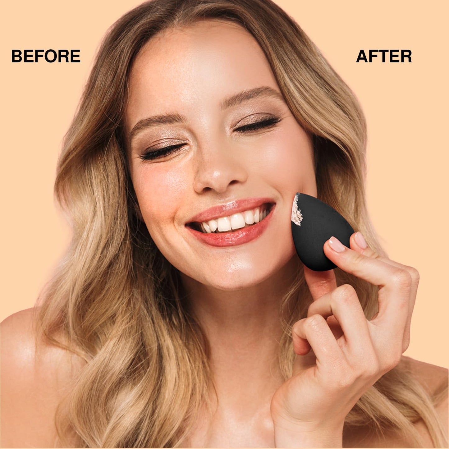 Palladio, Rice Powder Loose Setting Powder Absorbs Oil Leaves Face Looking and Feeling Smooth Helps Makeup Last Longer For a Flawless Fresh Look, Warm Beige, 0.6 Ounce