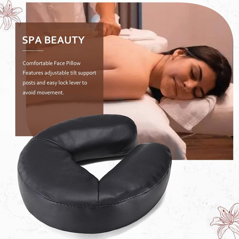 Massage Face Cradle Cushion - Soft Memory Foam Neck Rest Pad for Spa Therapy | Universal Size