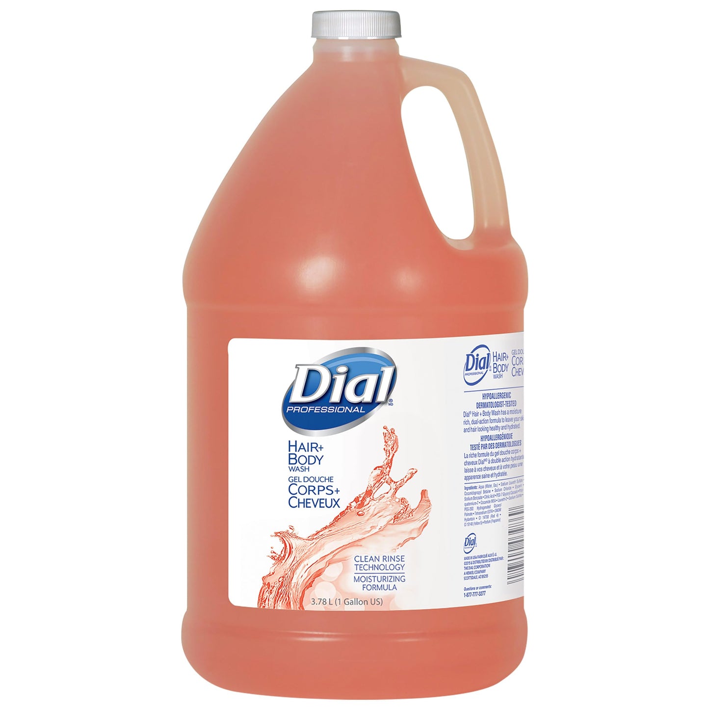 Dial Professional Shampoo&Body Wash Peach Scent 1 gal. DIA03986 4 per Case