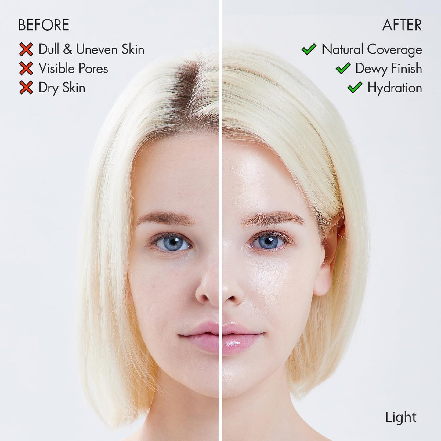 AGE20'S Signature Essence Pact SPF 50+ - Cream Foundation with Dewy Finish | 21N Vanilla | Natural Coverage