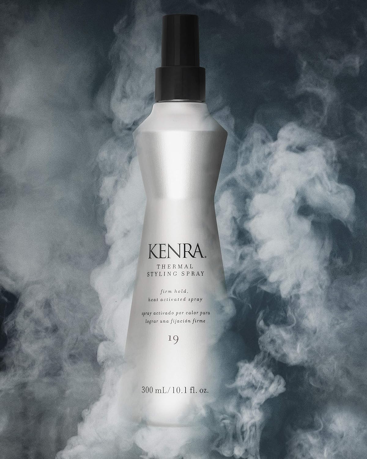 Kenra Professional Thermal Styling Spray 19 | Heat Protection | Firm Hold Heat-Activated | Tames Frizz, Flyaways & Adds Shine | All Hair Types | 10 fl. Oz (2-Pack)