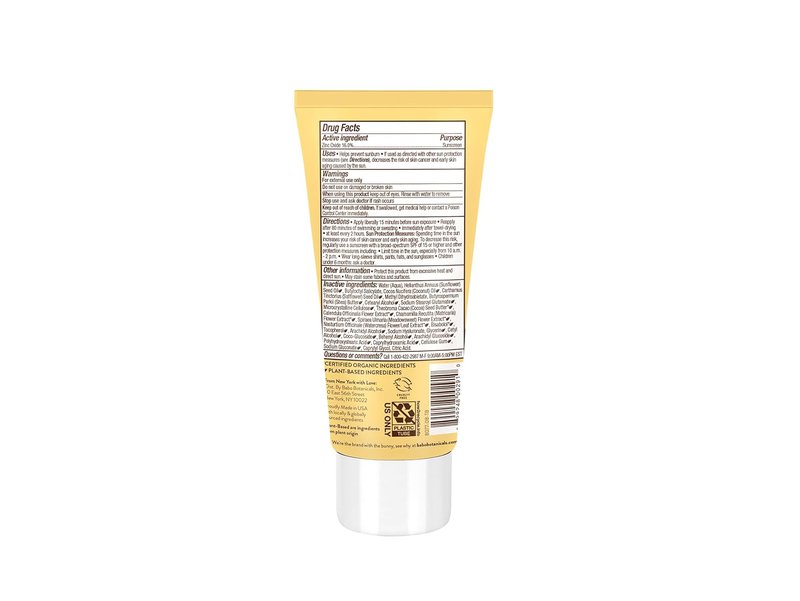 Babo Botanicals Sheer Zinc Mineral Sunscreen SPF 30 - Natural Zinc Oxide, Fragrance-Free, Water Resistant | 3 Fl. Oz.