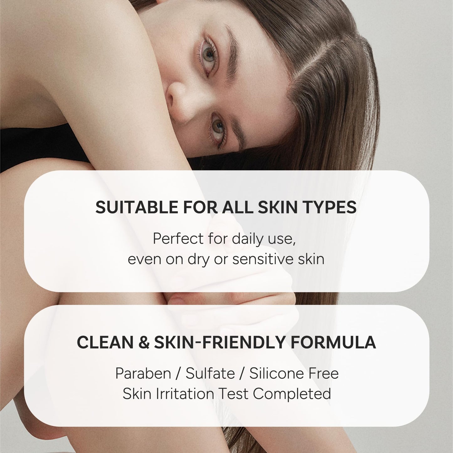 Perfumed Hair Mist for Women – Castor Oil for Shine & Long-Lasting Scent, Clean Hair Perfume & Body Mist – Botanical Waters & 17 Amino Acids, Sulfate, Paraben, Silicone-Free – White Floral Musk, 125ml