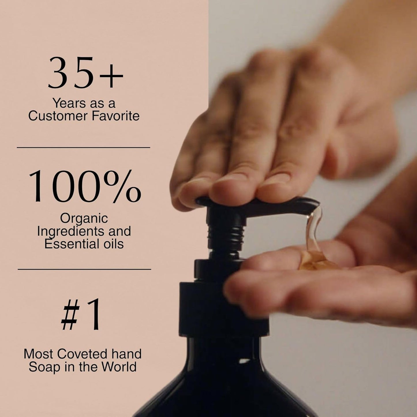 Aesop Resurrection Aromatique Hand Wash - Hydrating Non-Drying Soap with Mandarin & Lavender | 16.9 oz