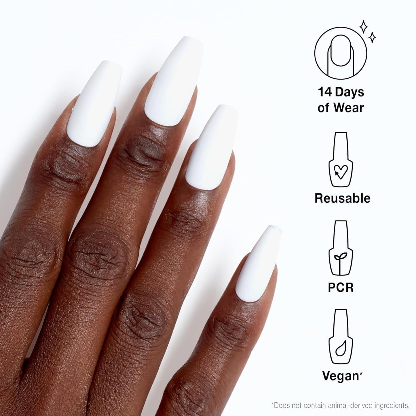 OPI xPRESS/ON Ask For A Raise | Holographic Green Long Coffin Press On Nails | With Nail Glue | Long Lasting, Reusable, Non-damaging