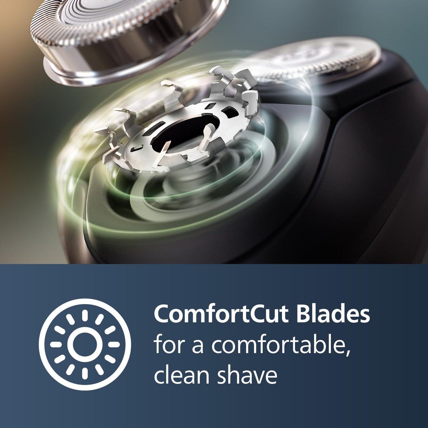 Philips Norelco Shaver, Rechargeable Wet & Dry Electric Shaver with Pop-Up Trimmer and Storage Pouch