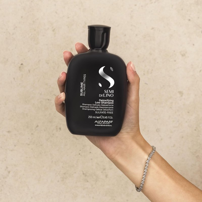 ALFAPARF MILANO Detox Clarifying Shampoo - Deep Cleanse Product Build-Up & Hard Water | Sulfate-Free Formula