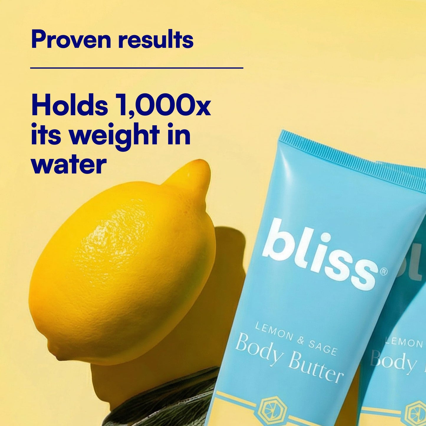 Bliss Lemon and Sage Body Butter - Iconic Scent with Shea Butter and Coconut Oil for Long-Lasting Maximum Moisture - Body Lotion for Smooth, Soft Skin - Vegan and Cruelty-Free - 6.7 Fl Oz