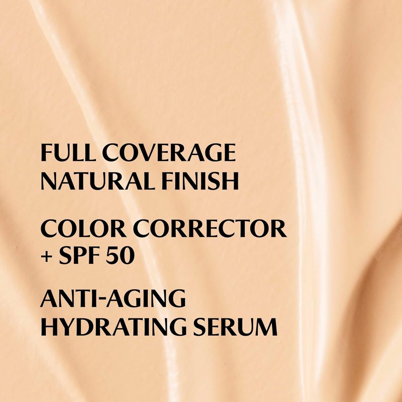 IT Cosmetics CC+ Cream | Full Coverage Foundation with SPF 50+ & Anti-Aging Serum, Lightweight Hydration for All Skin Types