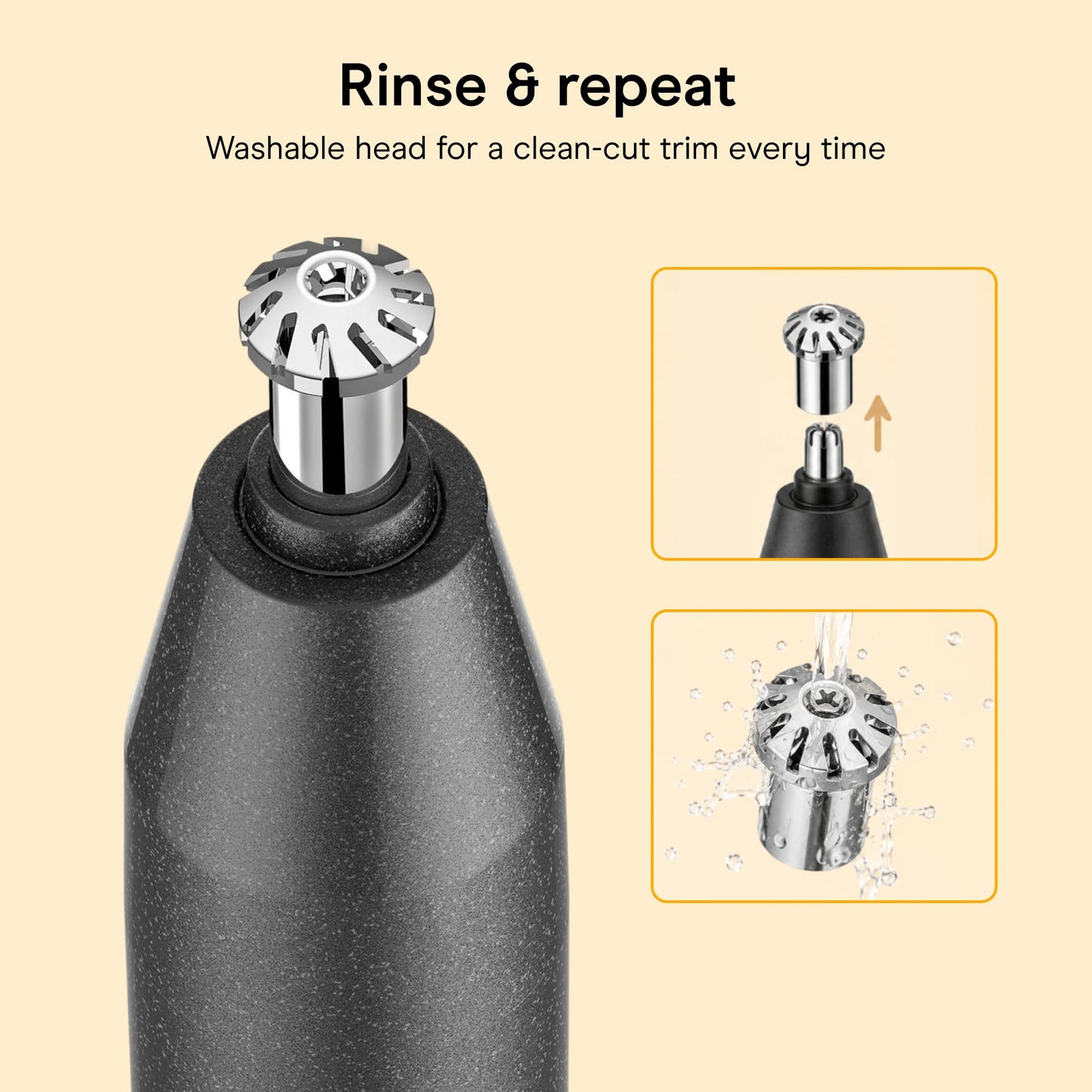 CONAIR Trimmer Eyebrow Nose Ear Cordless Male Human