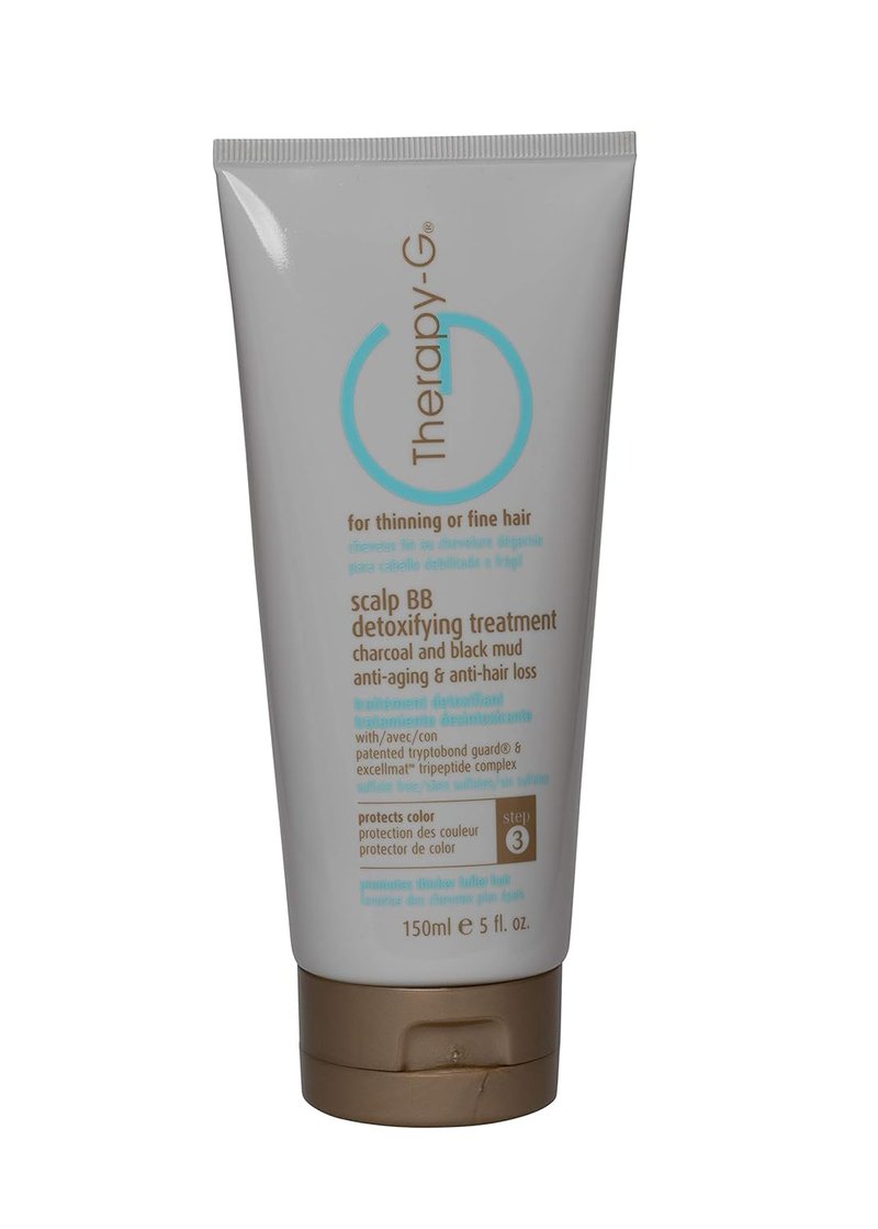 Scalp Detoxifying Treatment - Charcoal & Black Mud Therapy for Healthy Hair | 5 oz (150 ml)