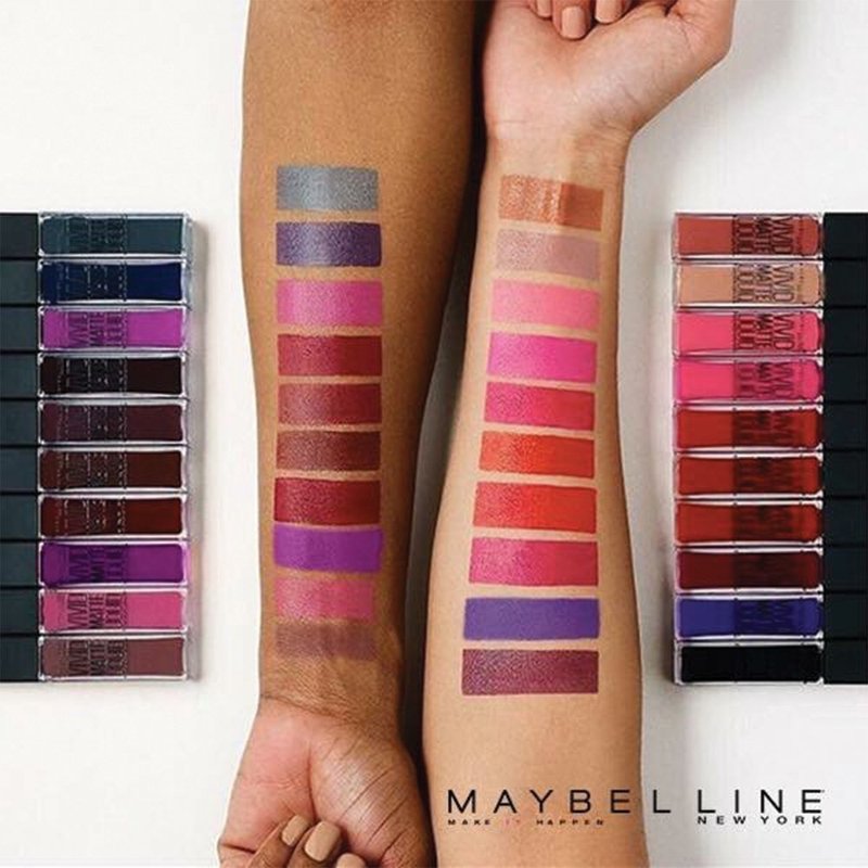 Maybelline New York Color Sensational Vivid Matte Liquid Lipstick, Vivid Violet, 0.26 fl. oz.