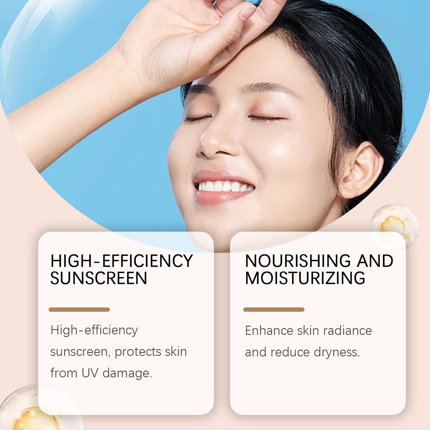 BB Moisturizer Spf 30 - Brightens, Hydrates & Smooths Your Skin, BB Blur Tinted Moisturizer Spf 30, BB Tinted Care Primer with Brush, Full Coverage Concealer Liquid Makeup (Natural)