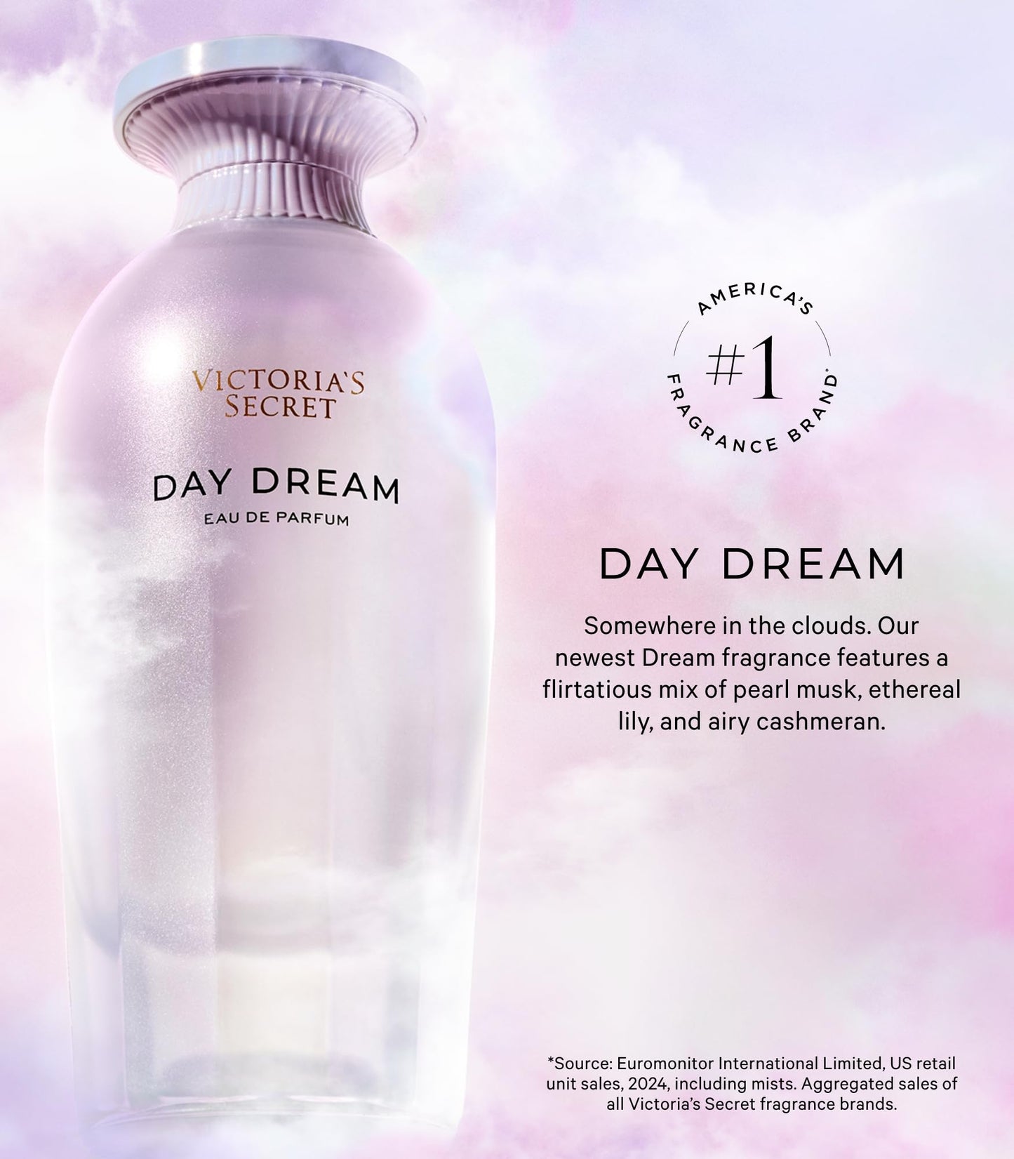 Victoria's Secret Dream Eau de Parfum, Day Dream - 1.7 fl oz