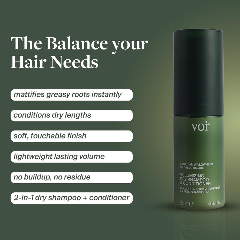 Voir Haircare She's Like The Wind Invisible Dry Shampoo & Conditioner