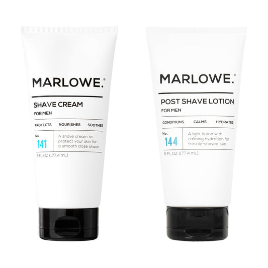 MARLOWE. Men's Shaving Kit, 2-Pk, Shave Cream & Post Shave Lotion, 6oz Each