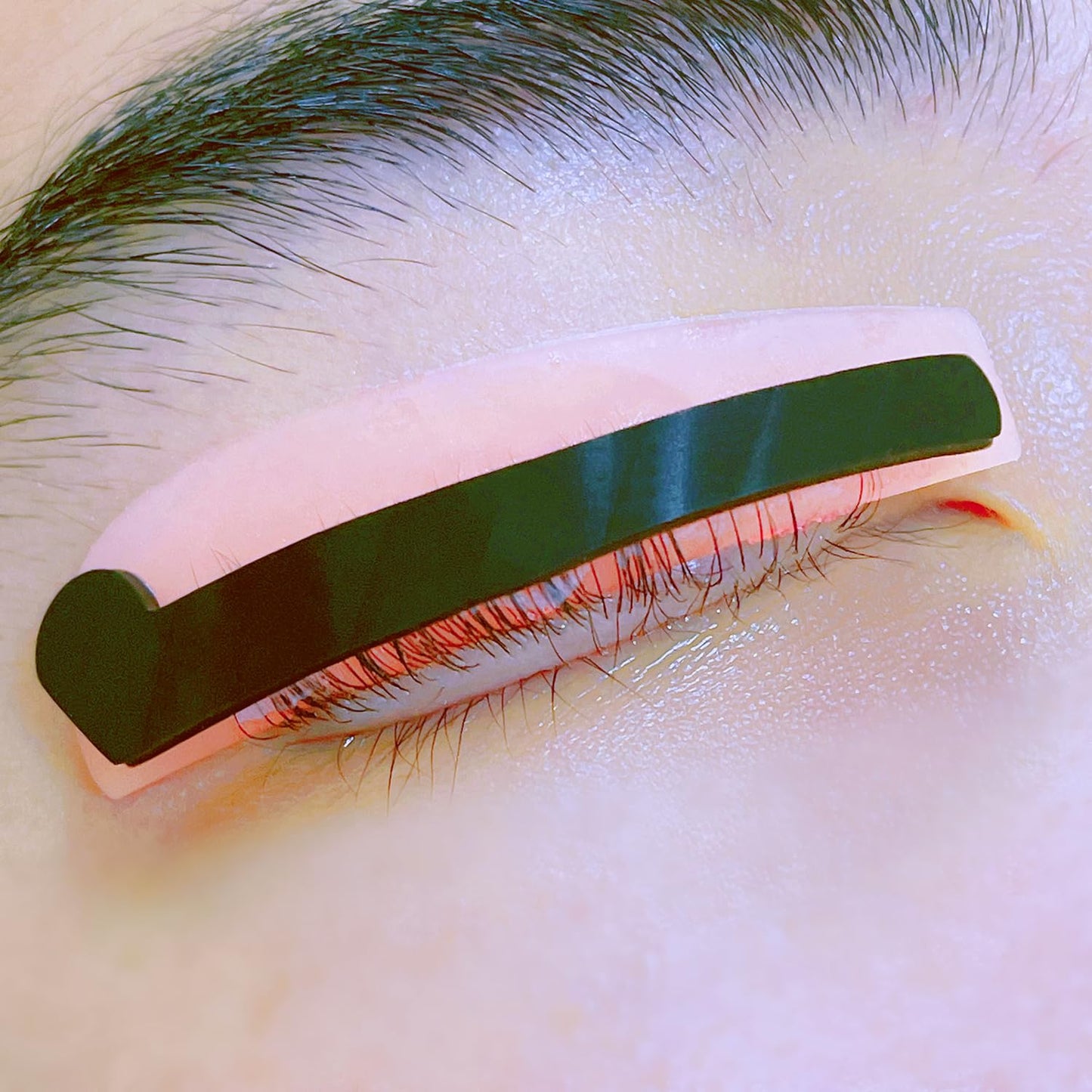 Liber Beauty Lash Lift Ribbon Self Sticky Eyelash Lift Rods Covers Silicone Pads Curlers 8 Piece Soft Stripes Lash Lift Tool Flexible Silicone Perm Roller
