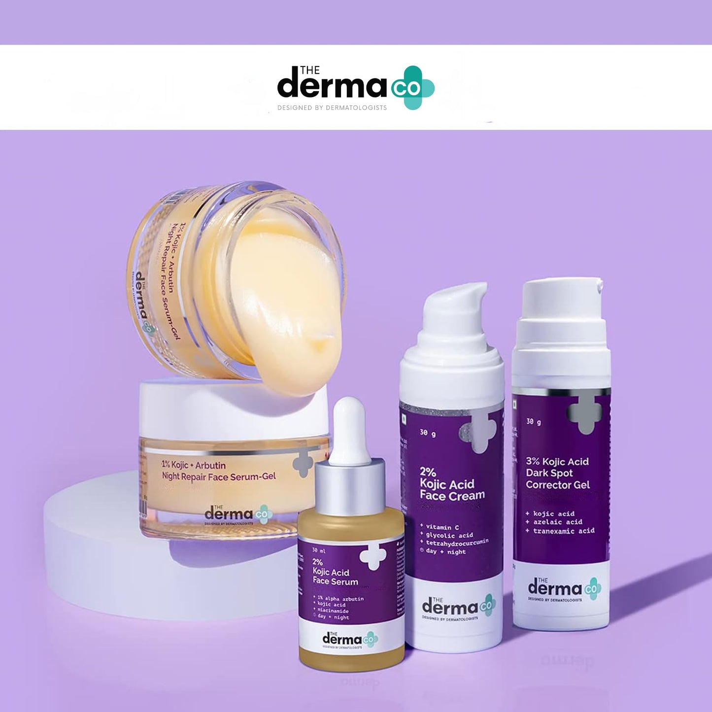 The Derma Co Face Cream with Vitamin C & Glycolic Acid, 30ml