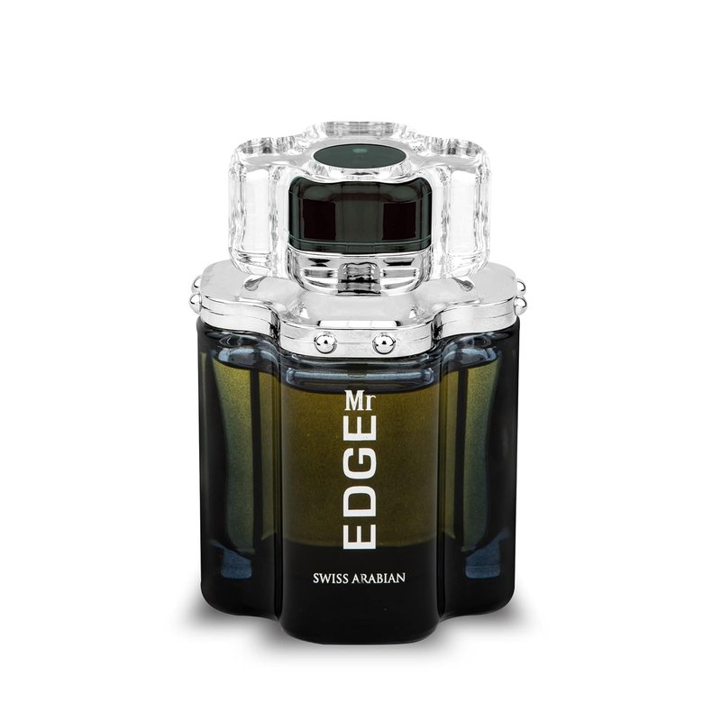 Swiss Arabian Mr EDGE - Long-Lasting EDP Spray Fragrance | Seductive Aroma - 3.4 Oz