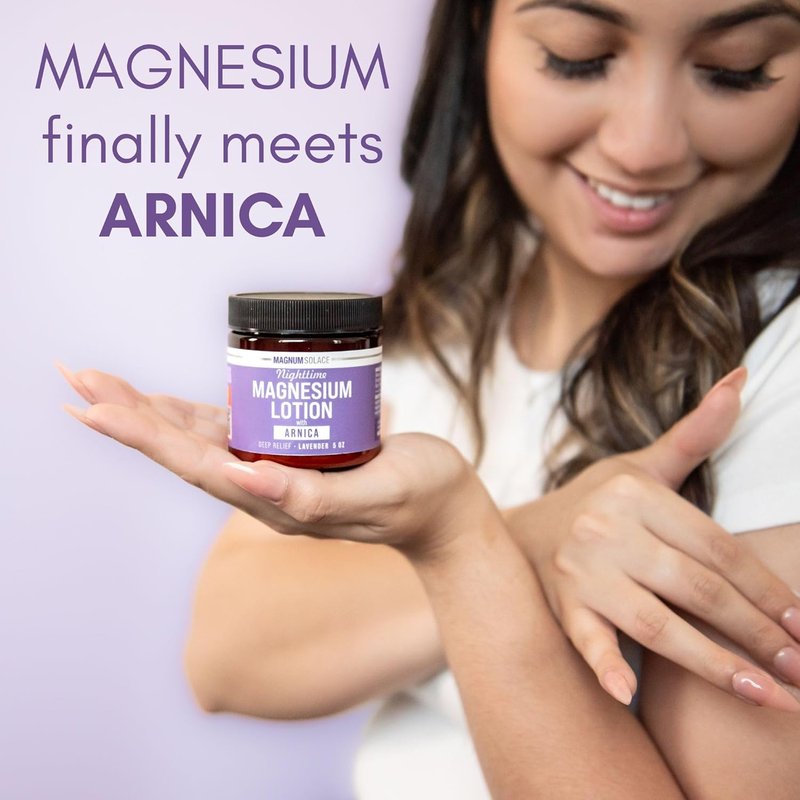 Arnica Magnesium Lotion & Body Butter Set - 3 Pack for Pain Relief & Moisturizing | 3 Items