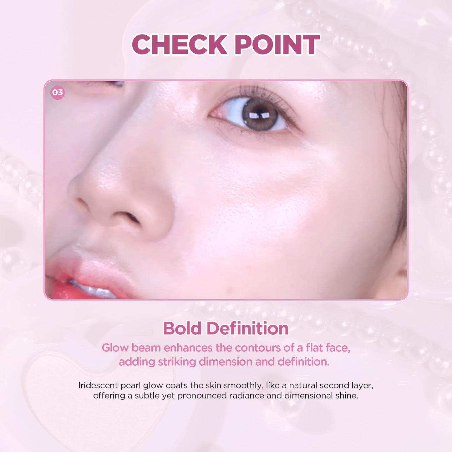 lilybyred Luv Beam Glow Veil | Korean Heart-Shaped Highlighter, Illuminating Shimmer, Radiant Glow, Silky Powder Texture, Buildable & Blendable, Lightweight & Long-Lasting, 0.11 oz. (02 Holy Beam)