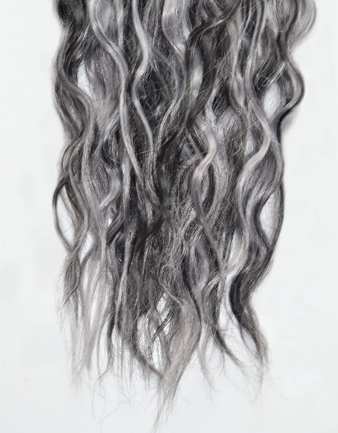 Grey Bundles Human Hair 12 14 16 Inch Water Wave Highlight 1B Grey Human Hair Bundle 3 Bundles 300g Total Unprocessed Brazilian Virgin for Black Women