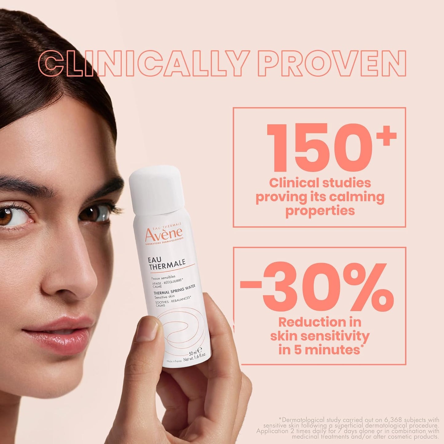 Avène Thermal Spring Water Facial Mist Spray - Soothing & Calming for Sensitive Skin | Hydrating & Softening Formula