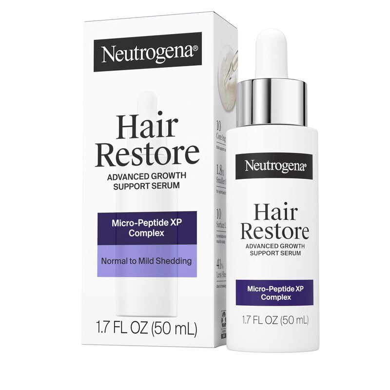 Neutrogena Hair Restore Hair and Scalp Serum Fragrance-Free, 1.7 fl oz