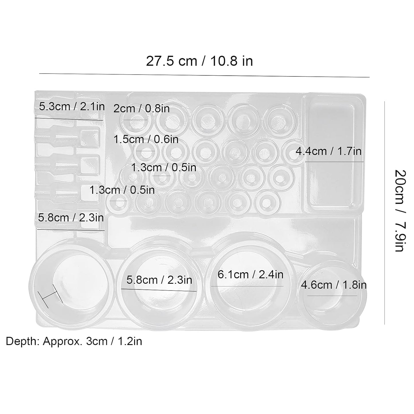 Disposable Ink Cup Holders - 24 Pack Drip Trays for Artists | Convenient & Resource-Saving