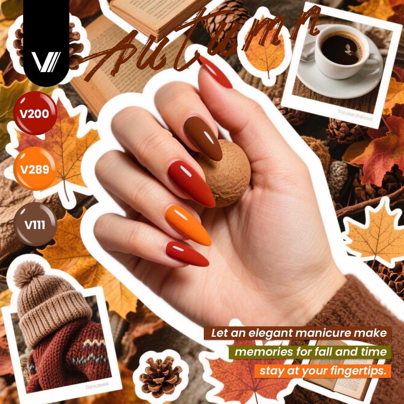 VANREESA 60 Pcs Gel Nail Polish Set, 55 Colors Gel Polish with Base Coat & 4 Effects Top Coat Full-Color Nail Polish Set All Seasons Nail Kit Gifts for Women Girls Nail Salon at Home