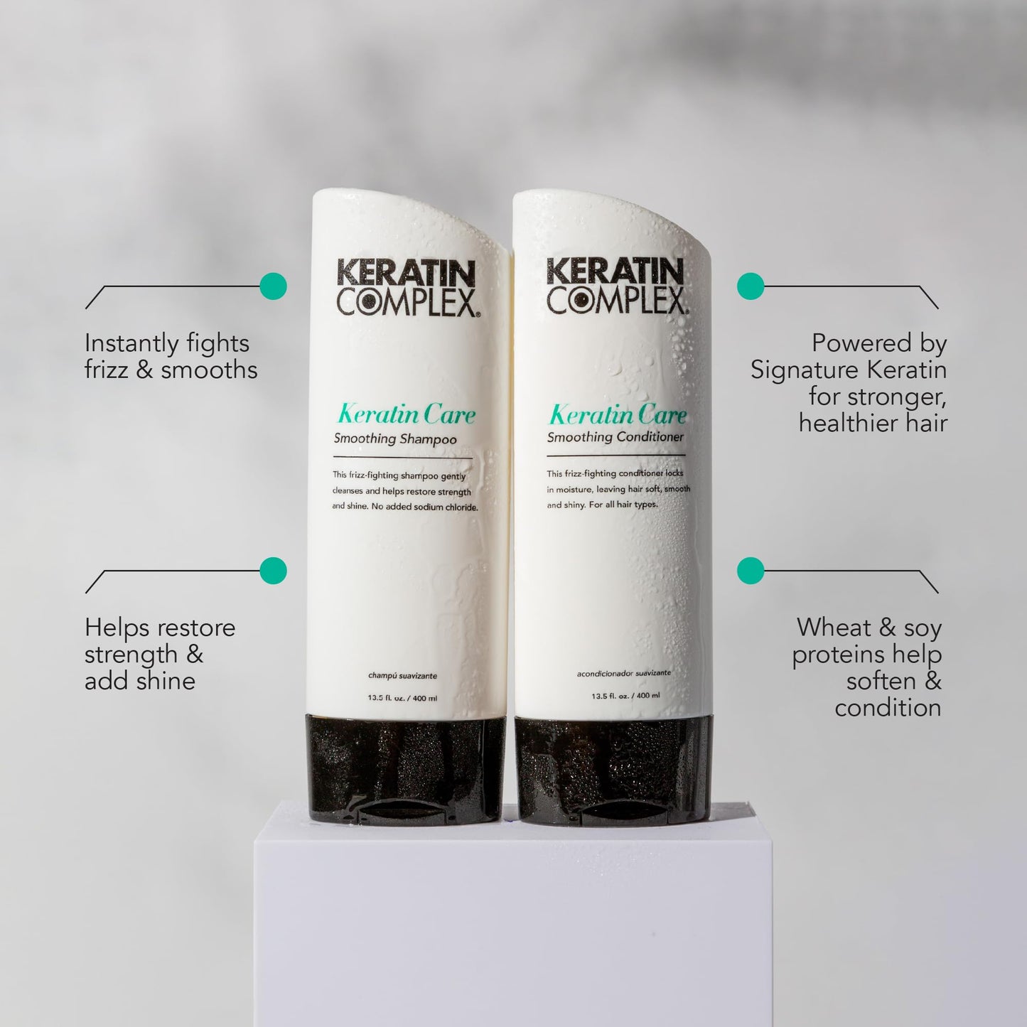 Keratin Complex - Care Shampoo and Conditioner Duo -13.5oz Each