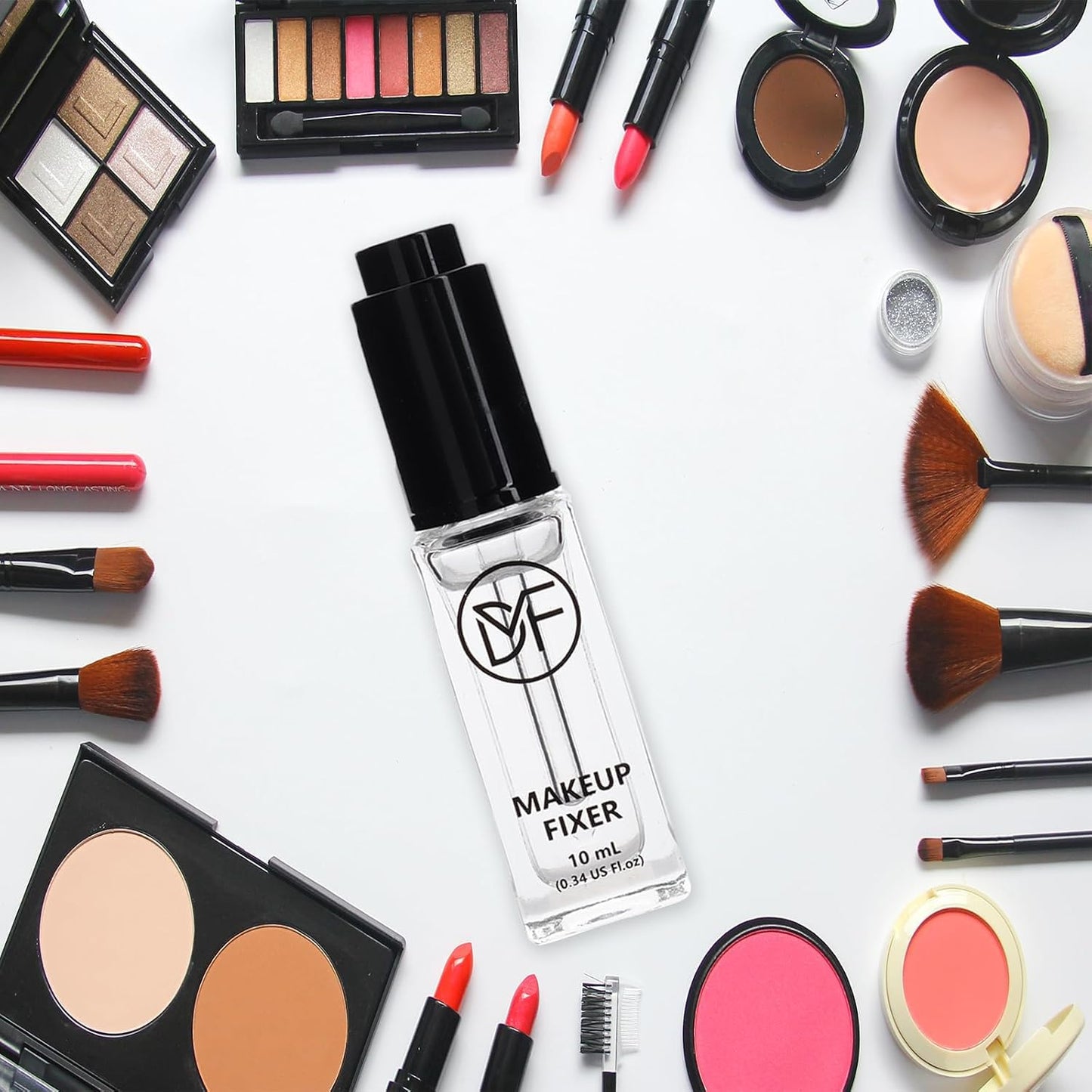 DuralineMakeupFixer Cosmetics Pigment Activator,Duraline Makeup Mixing Liquid,Durability Waterproof Transparent Make-up Fixer Liquid Drops,Eyeshadow Sealant