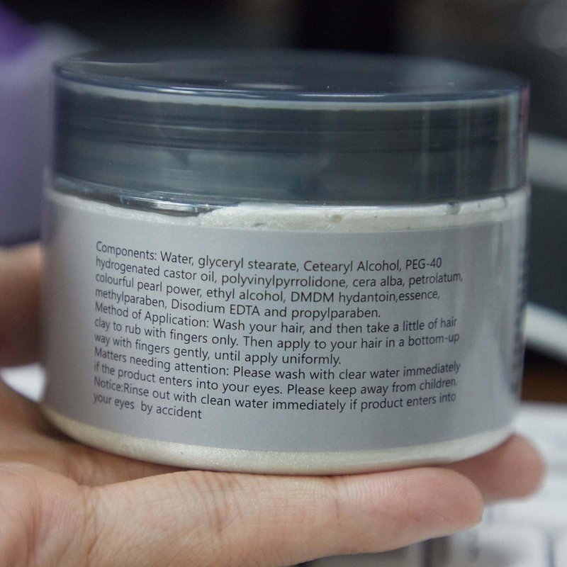 Temporary Hair Color Wax - 4.23 oz Instant Cream Pomade for Party, Cosplay, and Easy Cleaning (1, Gold)