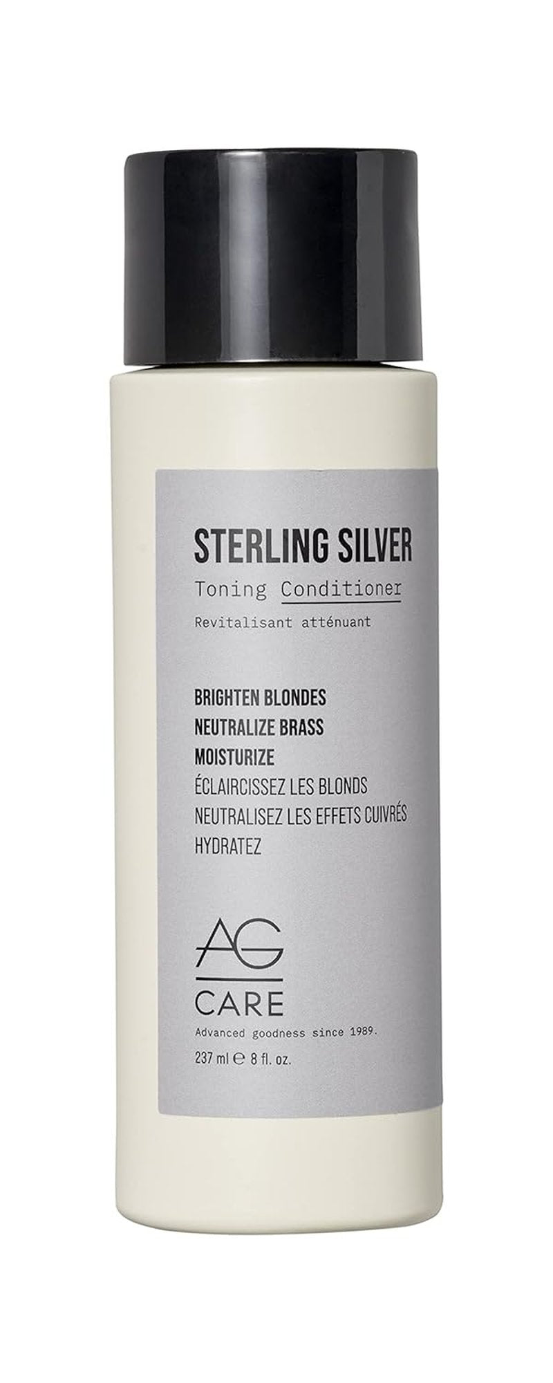 AG Care Sterling Silver Toning Shampoo - Brightens Blonde & Gray Hair