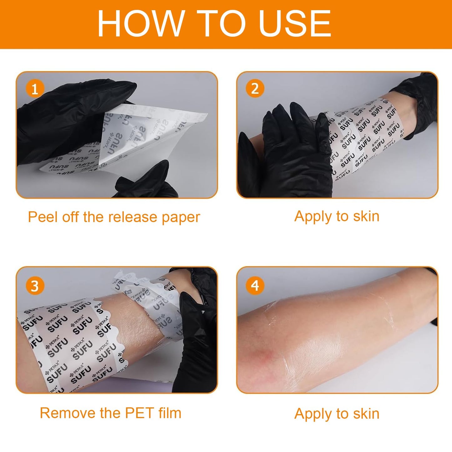 Tattoo Aftercare Bandage 30pcs - 5.9 * 3.9 Inch Waterproof Tattoo Film Recovery Protective Shield, Transparent Adhesive Second Skin Bandages for Tattoo Healing Tattoo Supplies