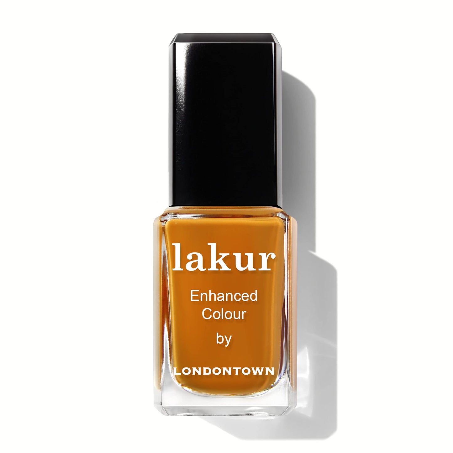 LONDONTOWN Lakur Nail Polish – Yellow & Orange Shades, Long-Lasting, Streak-Free, Chip-Resistant | 21+ Free Non-Toxic Vegan Nail Color, Strengthens & Hydrates Nails, 0.4 Fl Oz