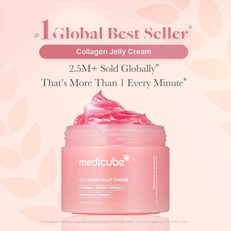 Medicube Pink Glow Home Care Duo - PDRN Pink Peptide Toner & Collagen Jelly Cream 110ml